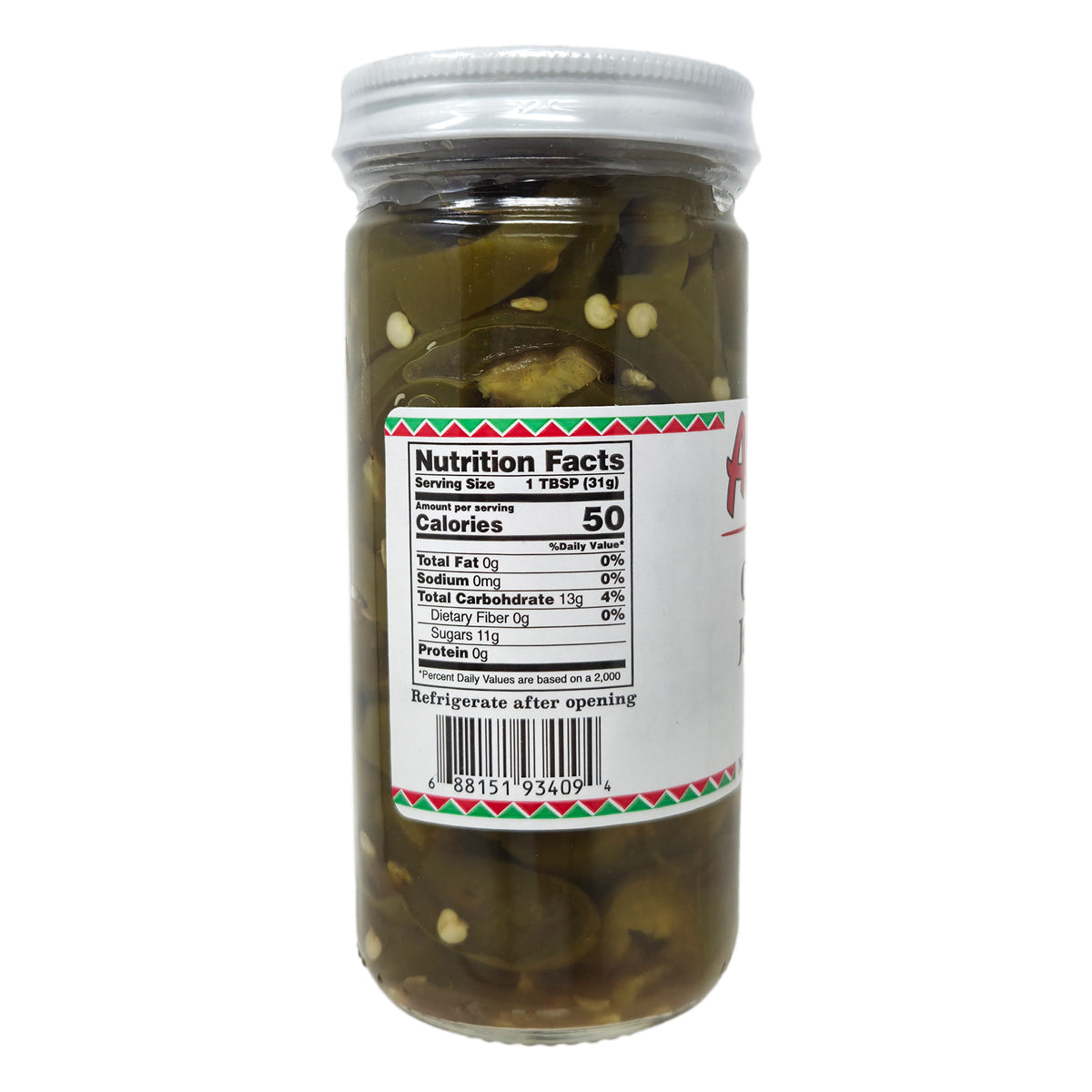 Alberto's Candied Jalapeno Slices-9 oz.