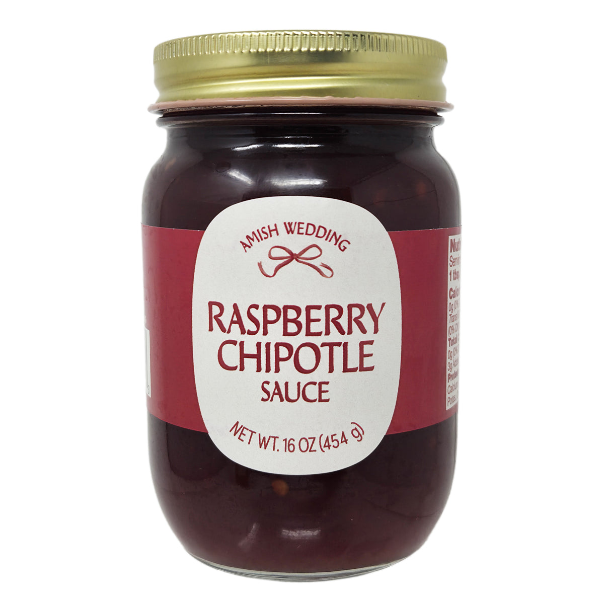 Amish Wedding Raspberry Chipotle Sauce No Sodium - 16oz