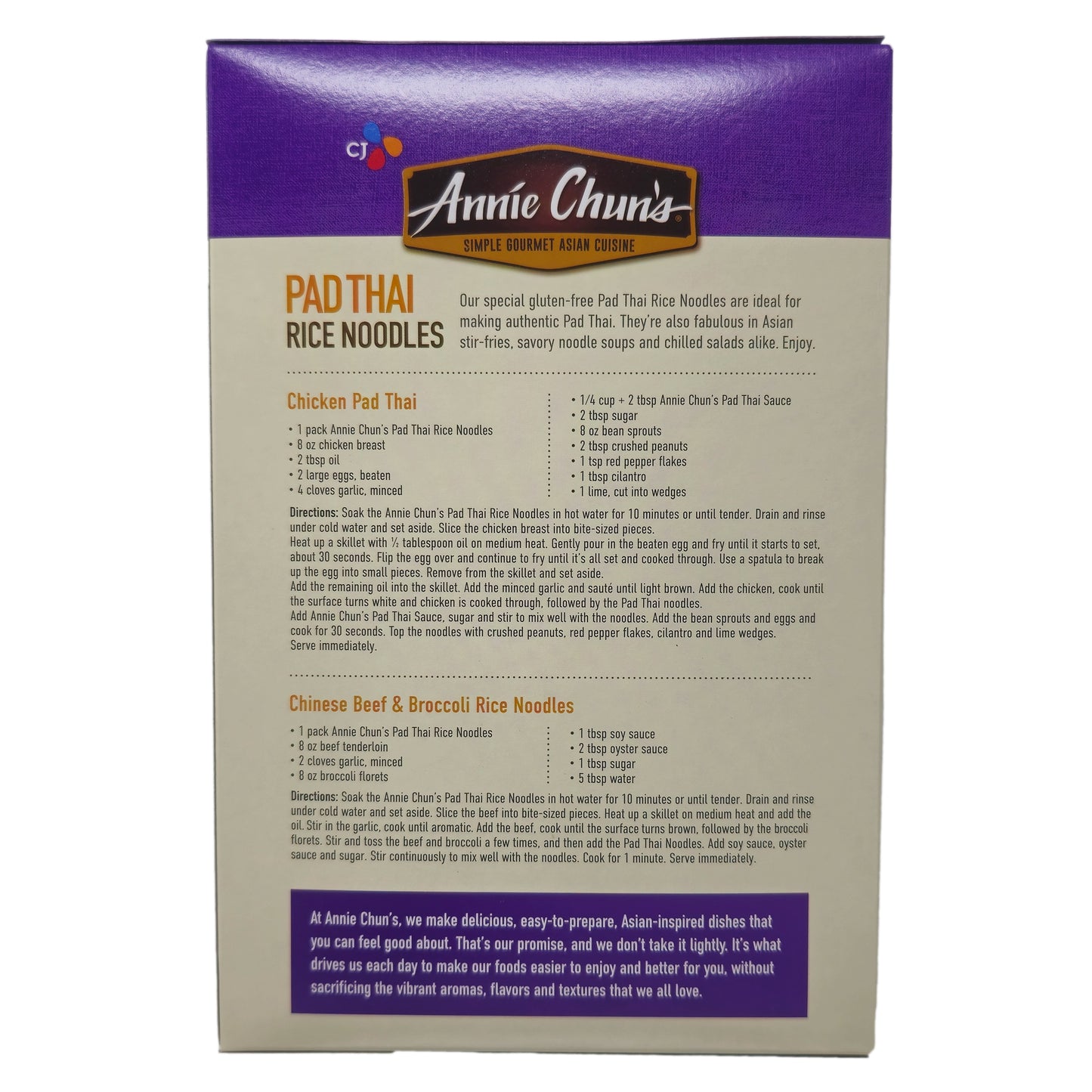 Annie Chun's Pad Thai Rice Noodles - 8oz