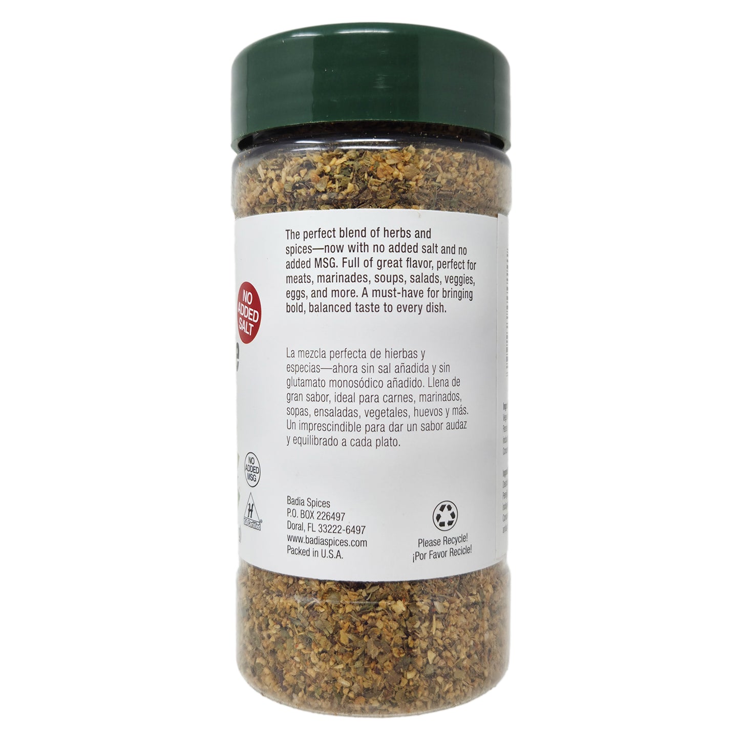 Badia No Added Salt Complete Seasoning - 4.25oz.