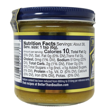 Better Than Bouillon Reduced Sodium Roasted Chicken Base - 8oz.