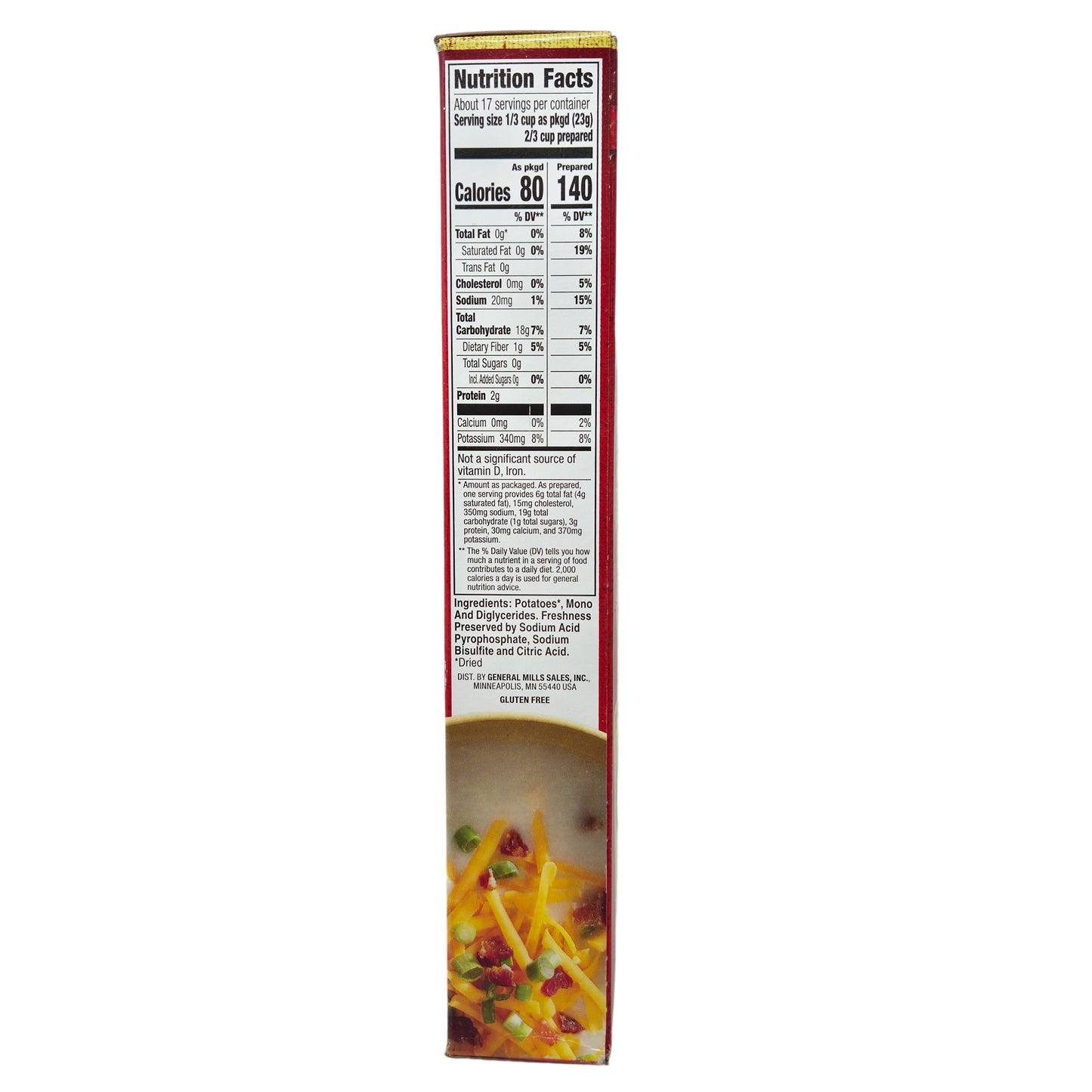 Betty Crocker 100% Real Mashed Potatoes - 13.75oz.