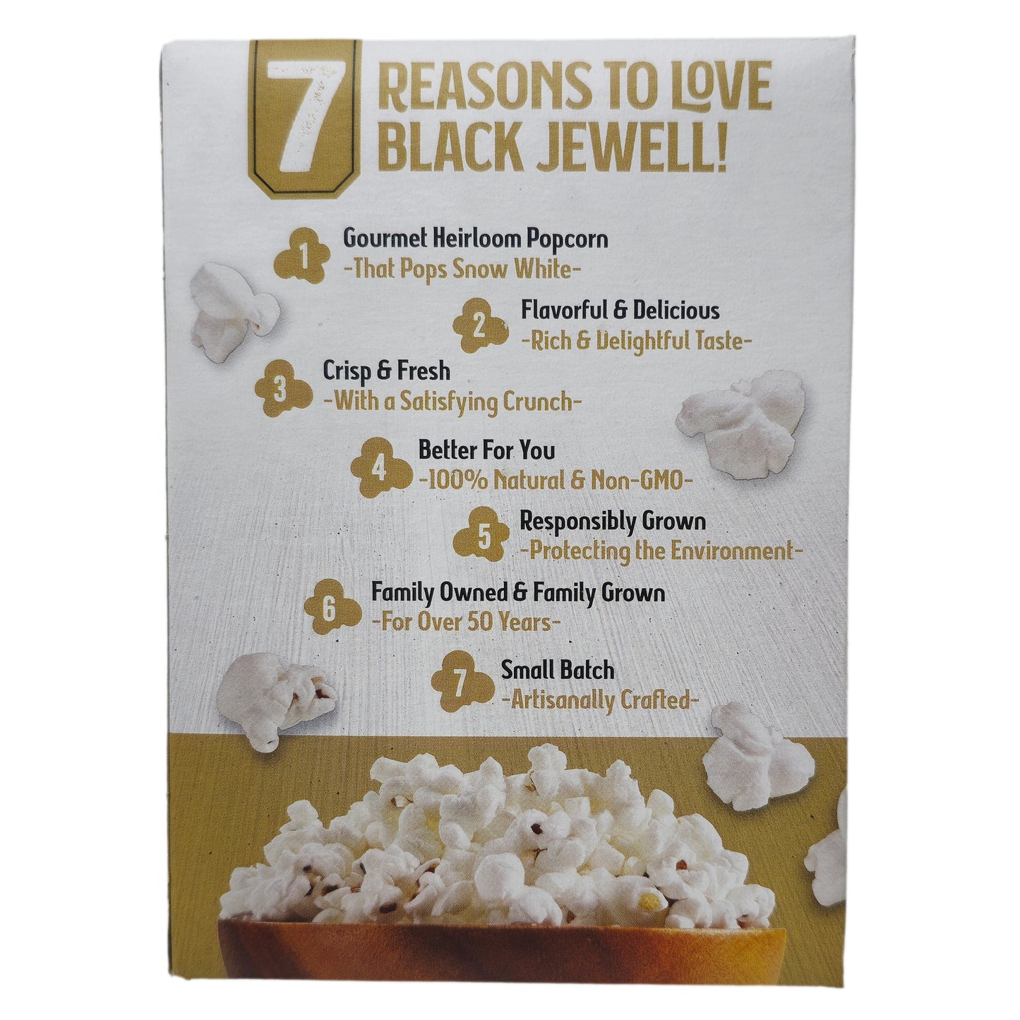 3 Pack - Black Jewell Popcorn No Salt Added