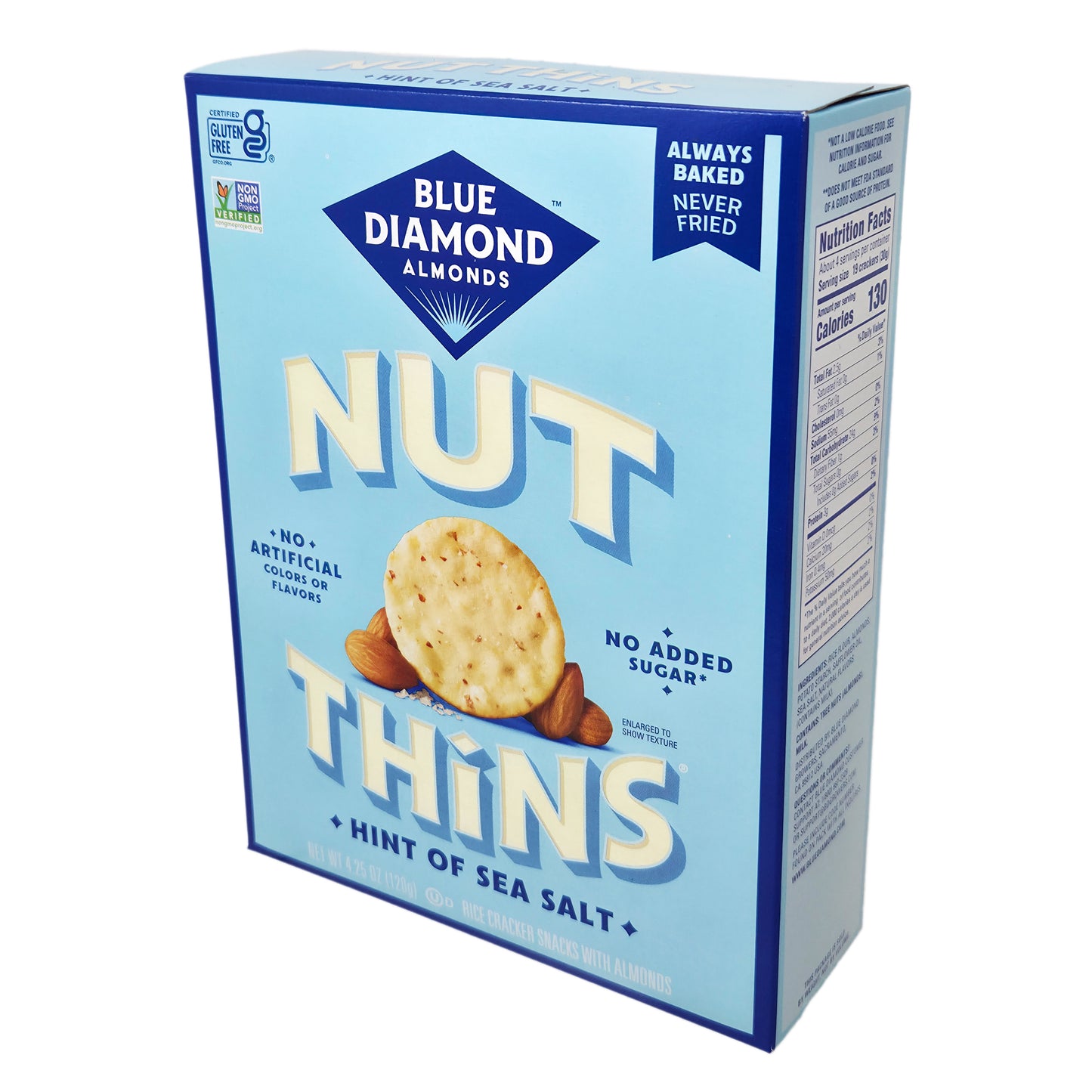 Blue Diamond Almond Nut-Thins Crackers- 4.25oz.