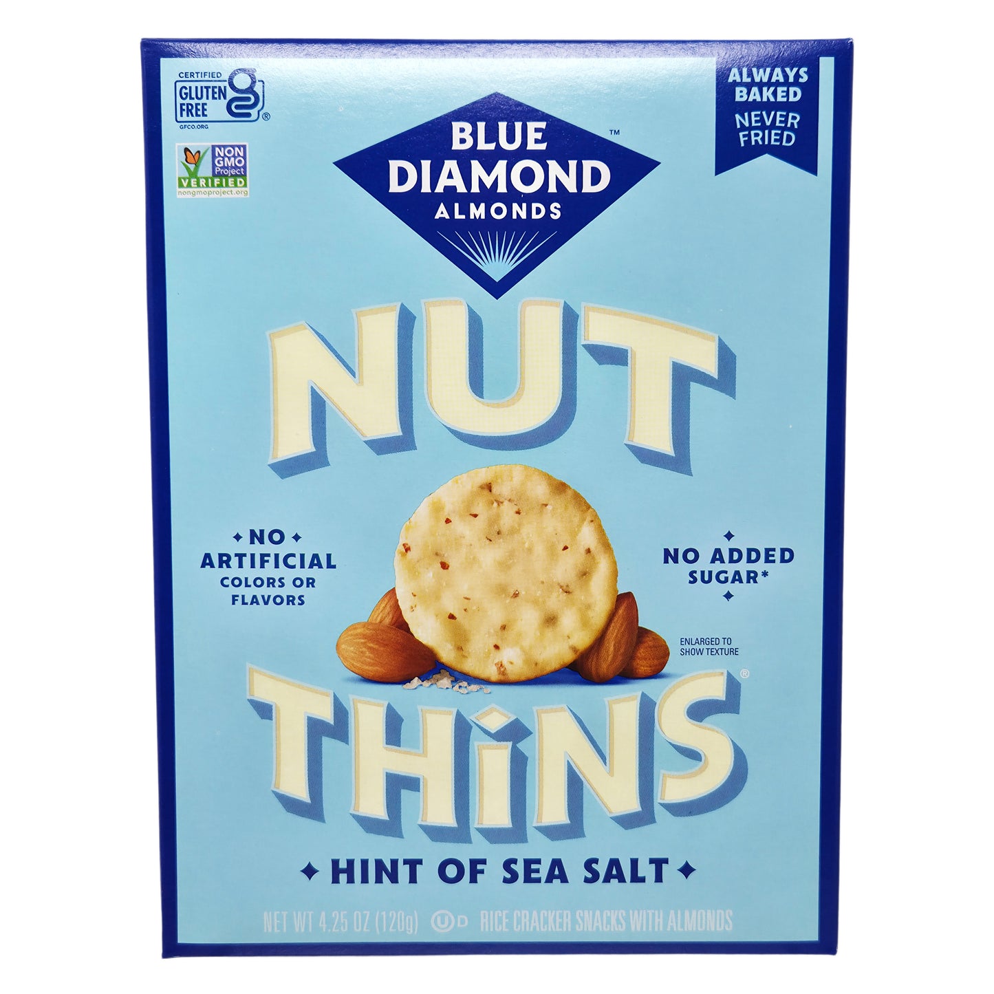 Blue Diamond Almond Nut-Thins Crackers- 4.25oz.
