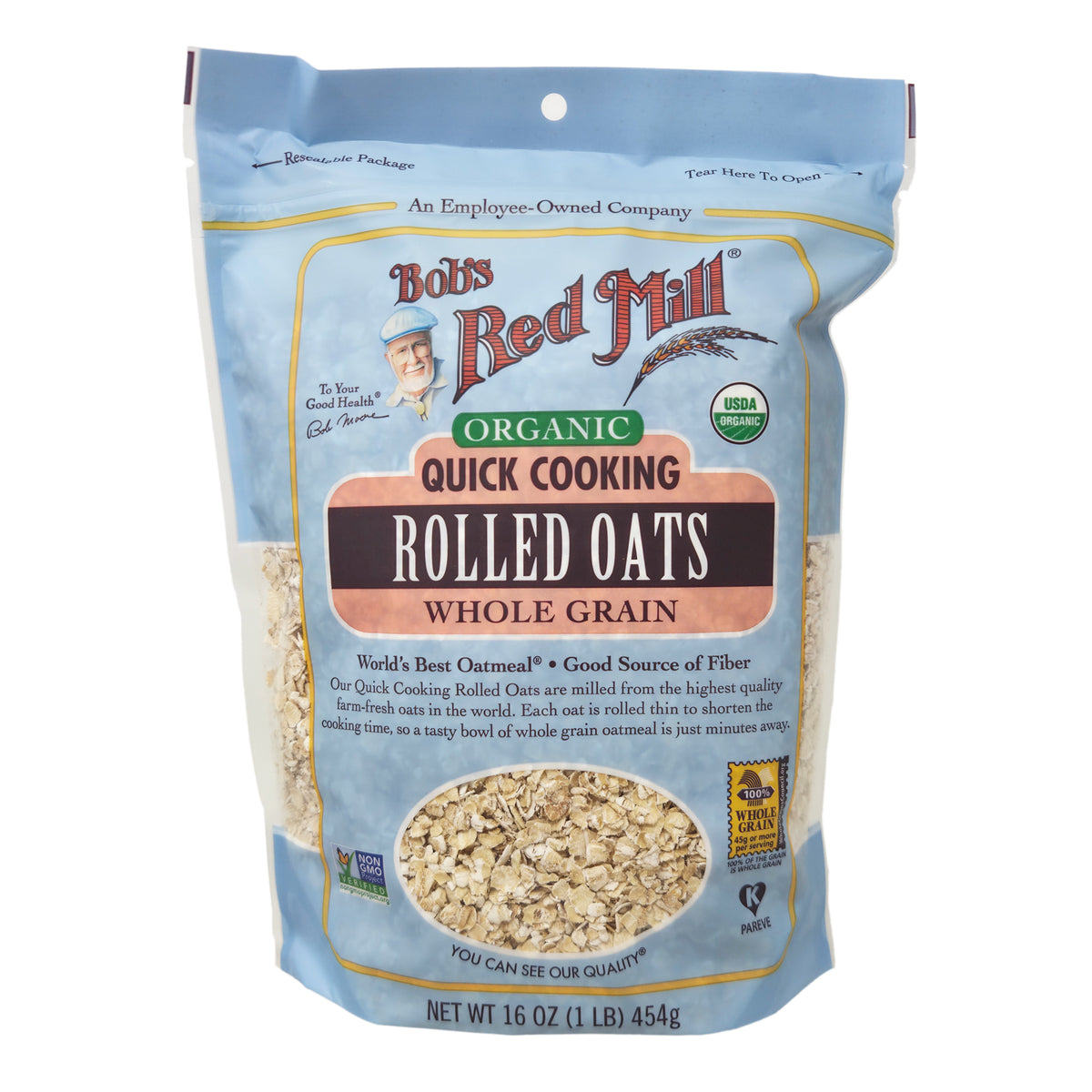 Bob's Red Mill Quick Cooking Rolled Oats - 16 oz.