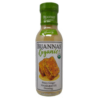 Brianna's Organic Honey Ginger Vinaigrette Dressing - 10oz.