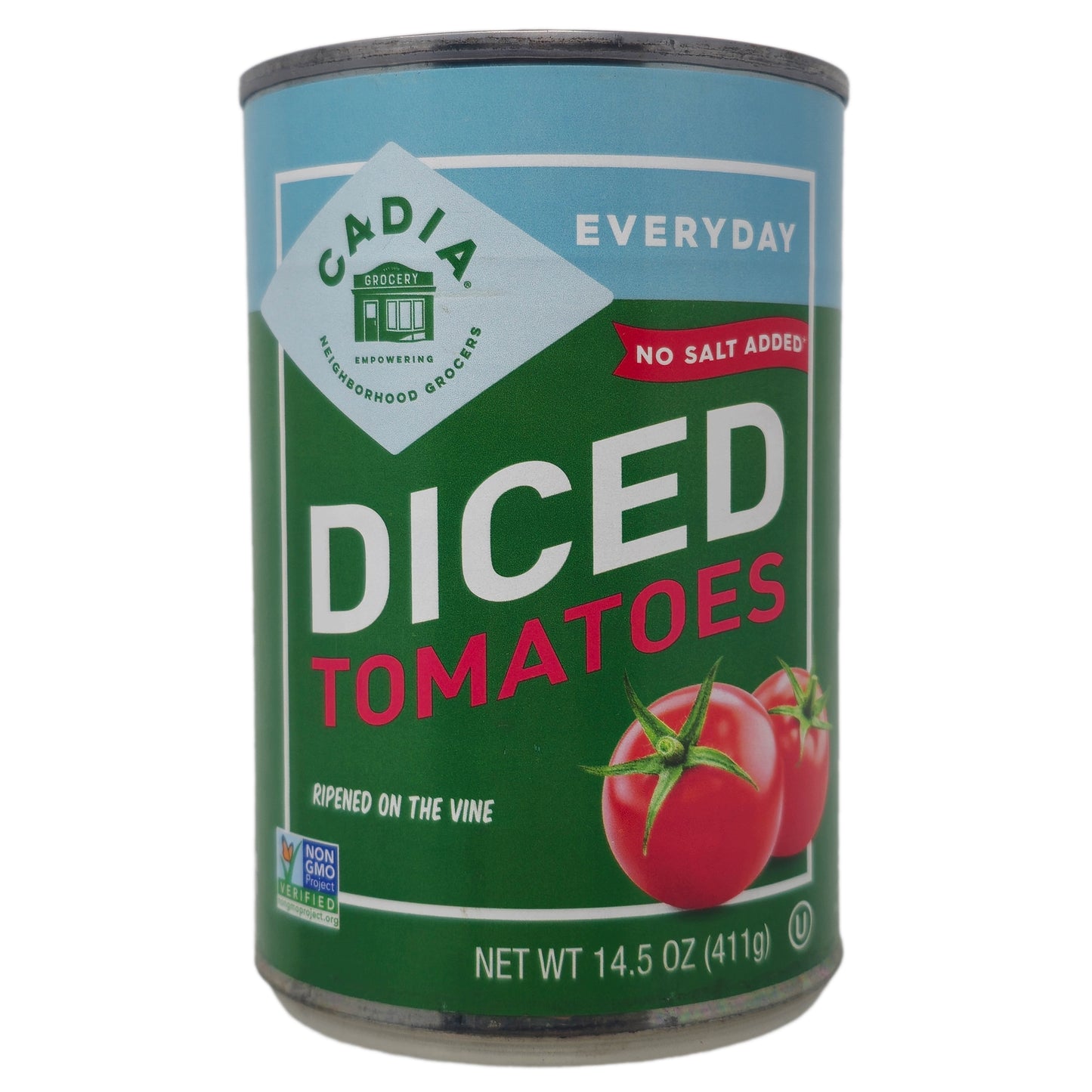 Cadia No Salt Added Diced Tomatoes - 14.5oz.