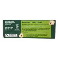 3 Pack Cadia Organic Unsalted Microwave Popcorn - 8.4oz - Healthy Heart Market