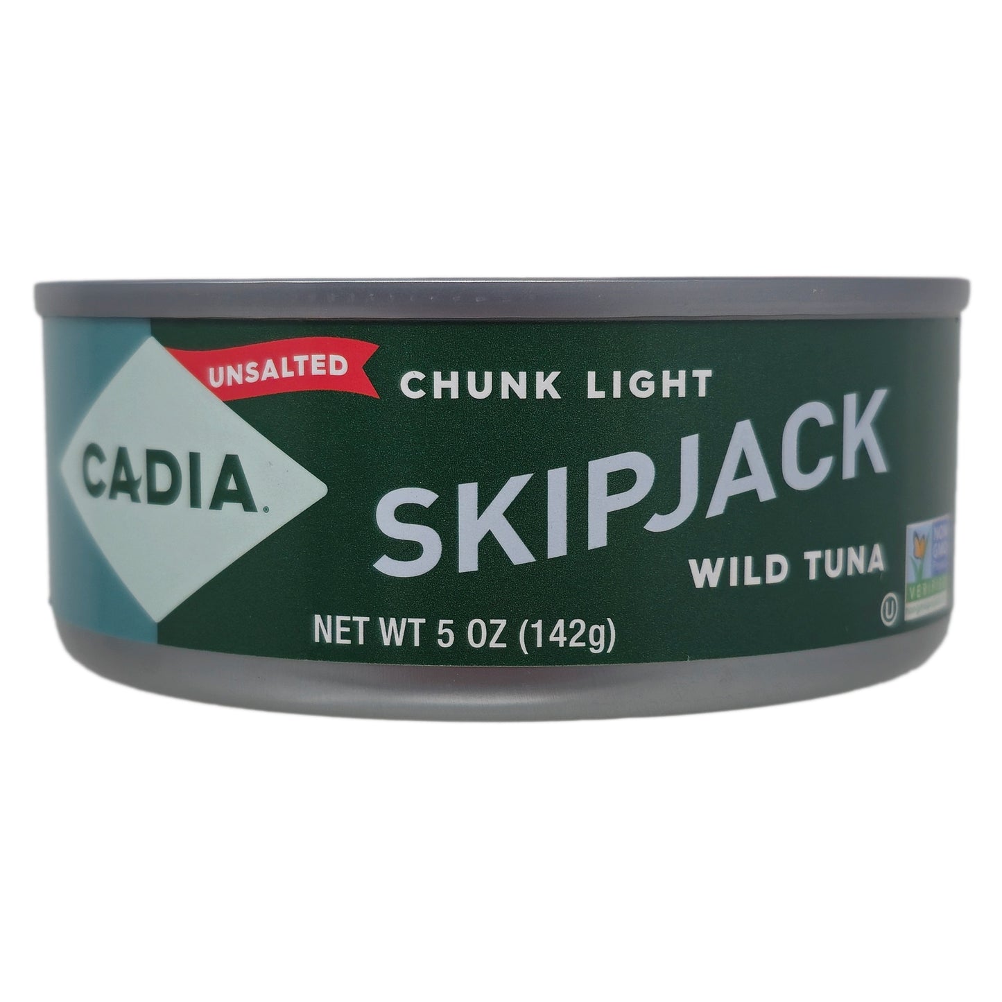 Cadia Unsalted Chunk Light Skipjack Tuna - 5oz.