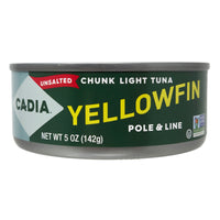 Cadia Unsalted Yellow Fin Tuna - 5oz