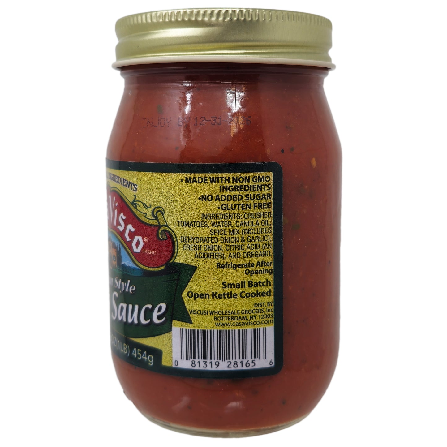 Casa Visco Italian Style Pizza Sauce - 16oz.