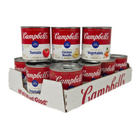 Case of 12 - Assorted Campbell's Low Sodium Soups