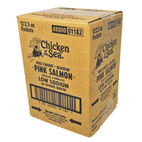 Case of 12 Chicken Of The Sea Low Sodium Wild Alaskan Pink Salmon Pouch