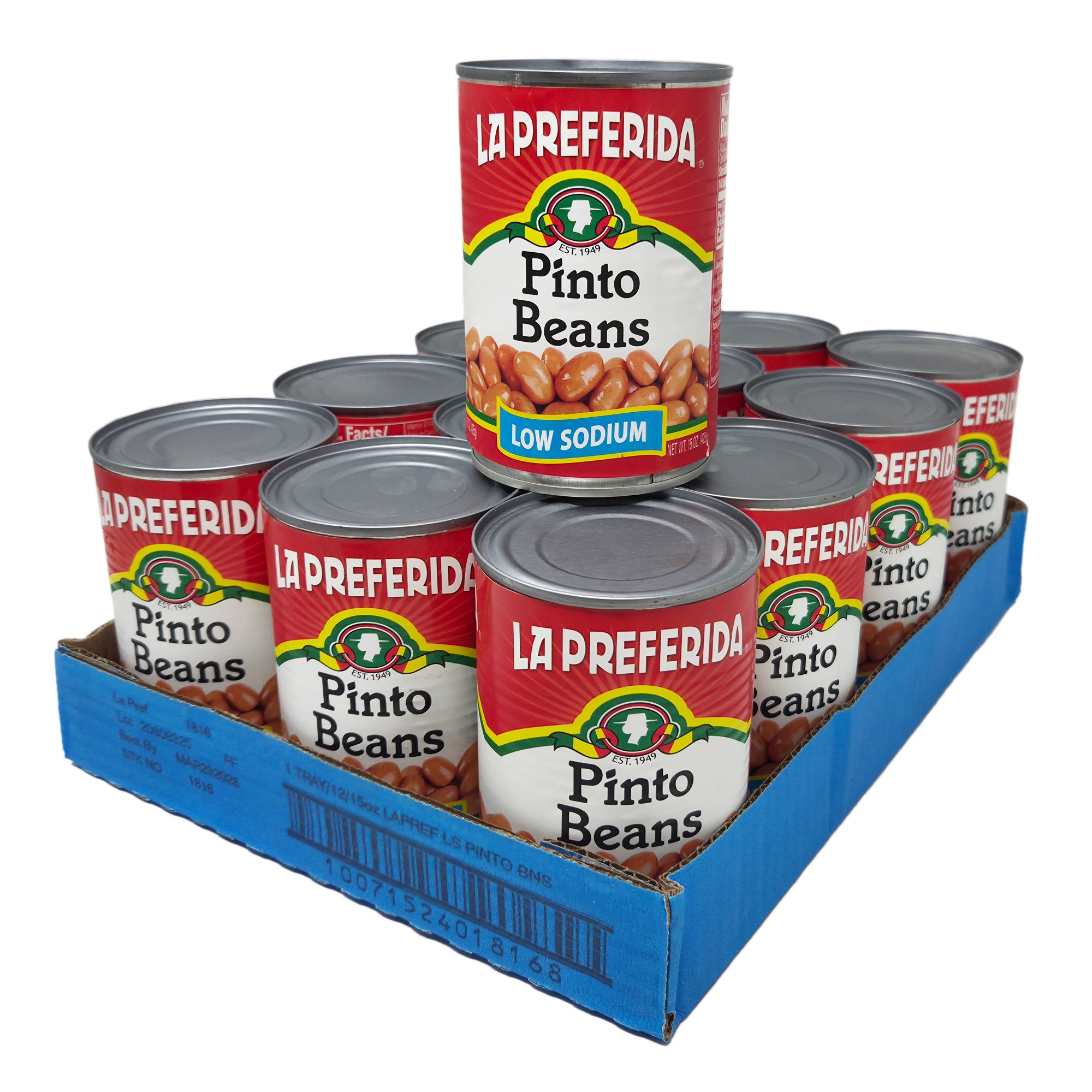 Case of 12 La Preferida Low Sodium Pinto Beans 15oz