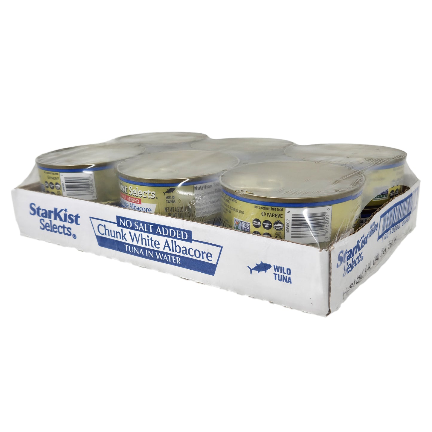 Case of 12 StarKist Selects No Salt Added Chunk White Albacore Tuna - 4.5oz
