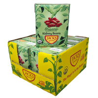 Case of 8 Jack's Quality Organic Low Sodium Kidney Beans - 13.4oz.