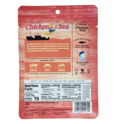 Chicken of the Sea Low Sodium Wild Alaskan Pink Salmon Pouch - 2.5oz.