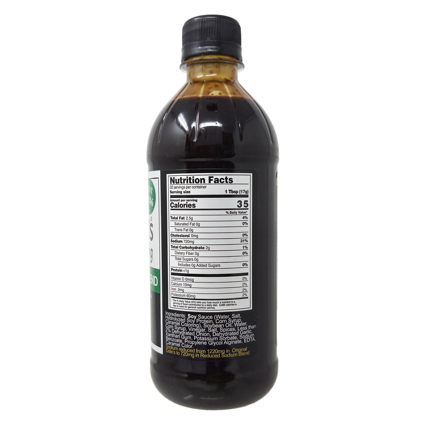 Dale's Seasoning Reduced Sodium Blend Marinade - 16oz - Healthy Heart Market