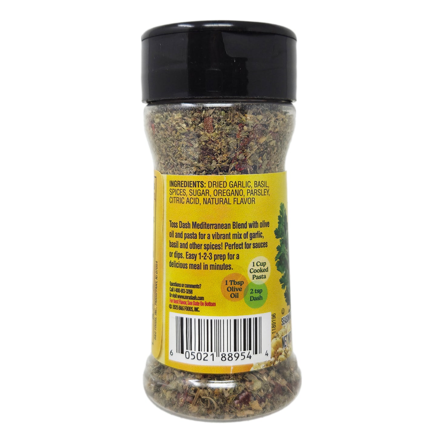 Dash Salt Free Mediterranean Pasta Blend - 1.9oz.