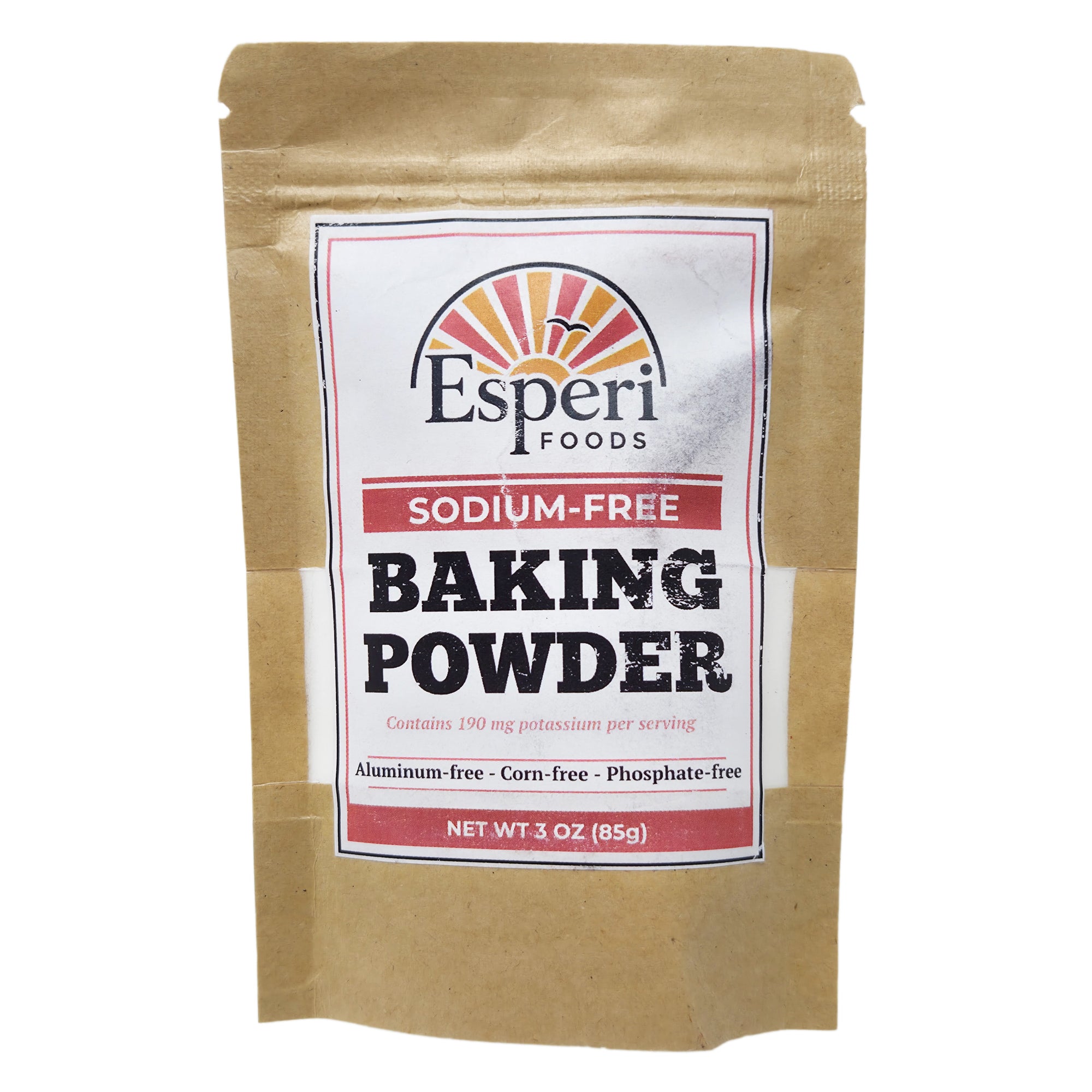 No Salt Needed Sodium Free Baking Powder - 3oz.