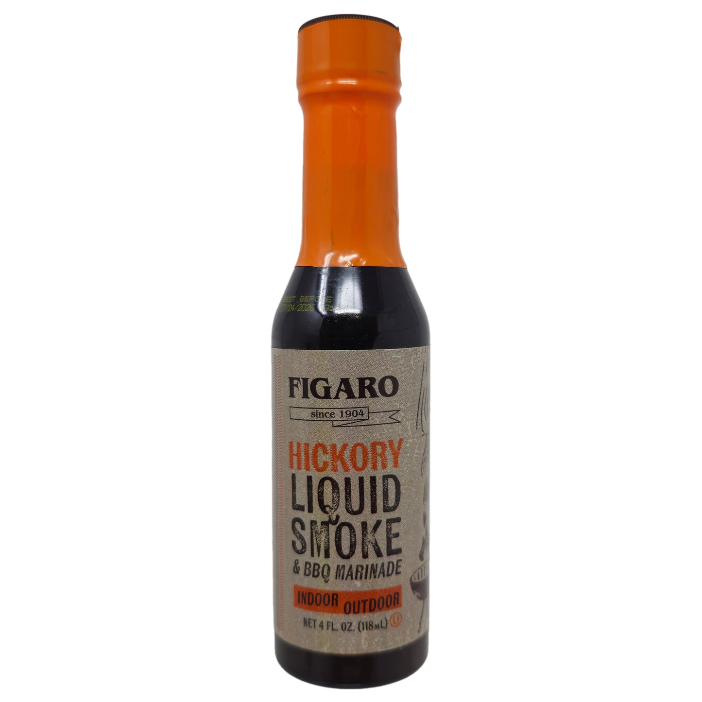 Figaro Hickory Liquid Smoke & BBQ Marinade - 4oz.