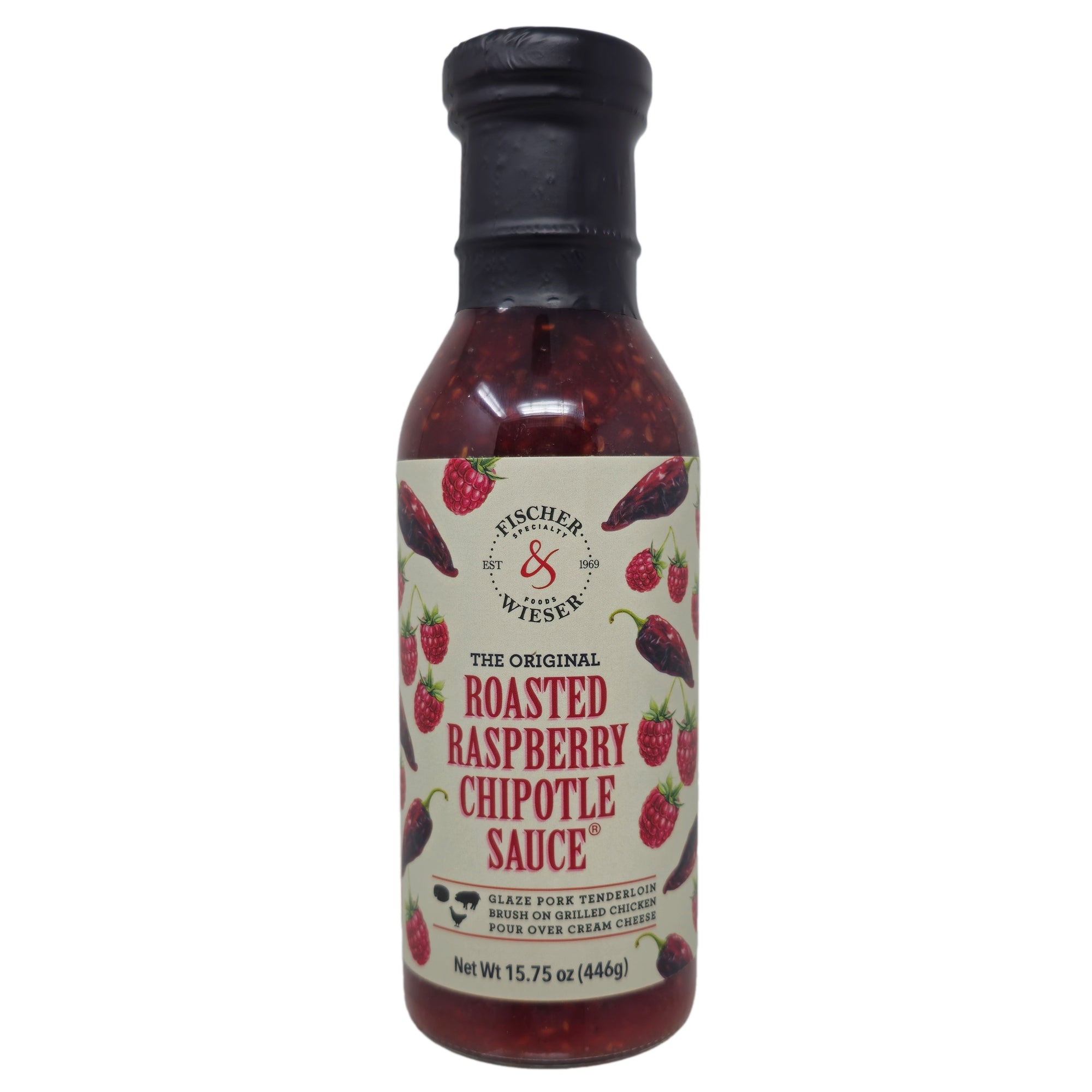 Fischer & Wieser Roasted Raspberry Chipotle Sauce - 15.75oz.