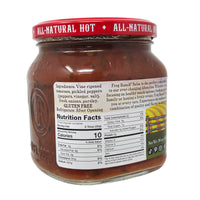Frog Ranch Hot Salsa-16 oz. - Healthy Heart Market