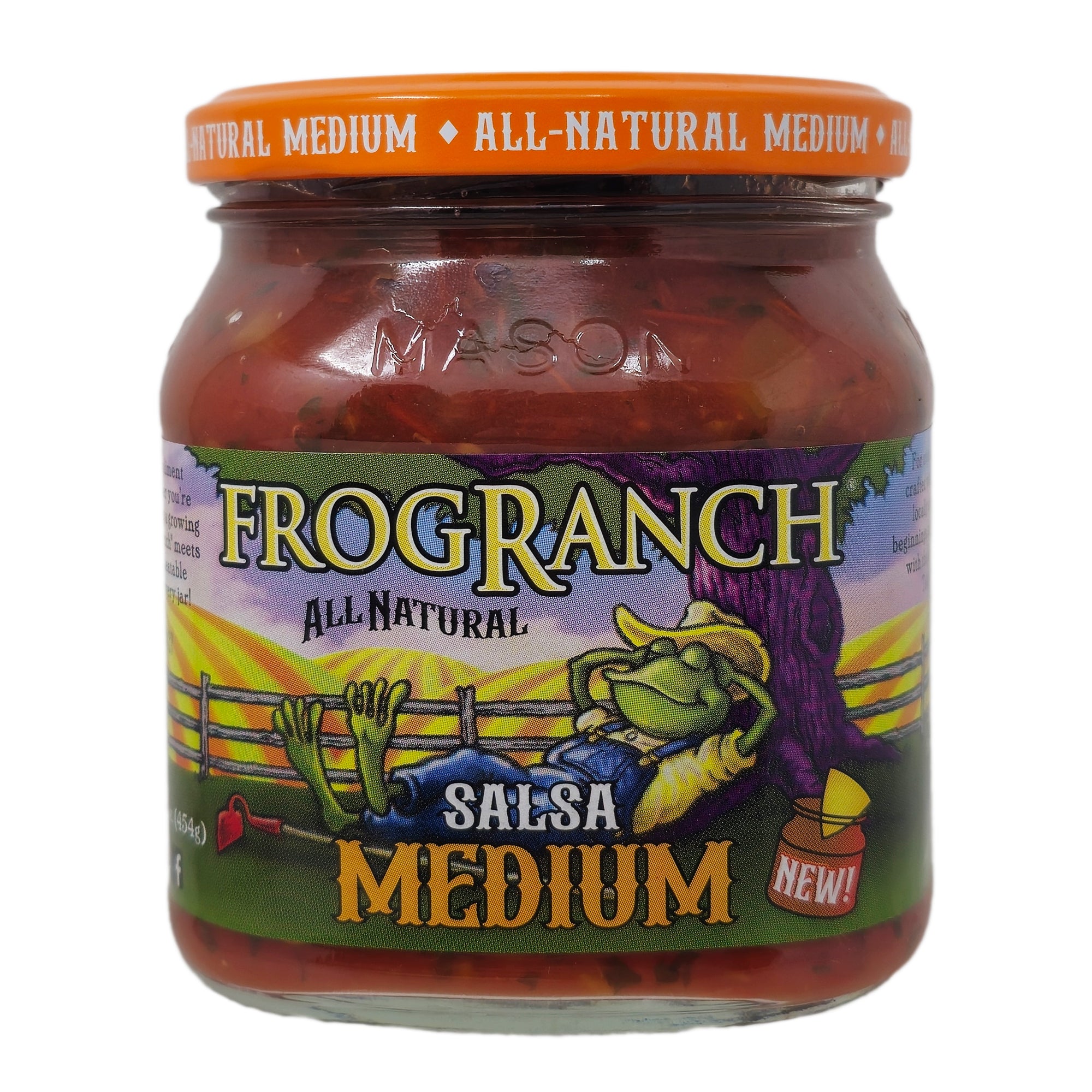Frog Ranch Medium Salsa-16 oz.