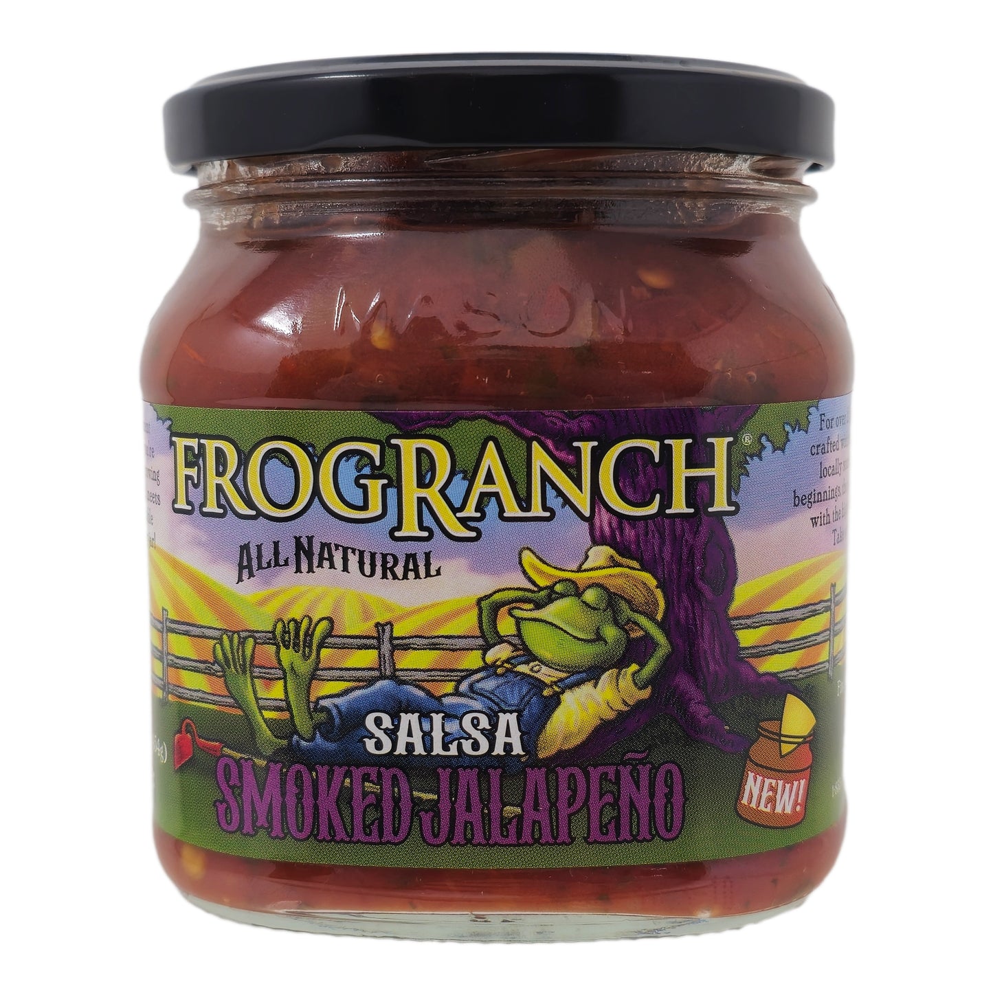 Frog Ranch Smoked Jalapeno Salsa-16 oz.