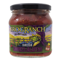 Frog Ranch Smoked Jalapeno Salsa-16 oz.