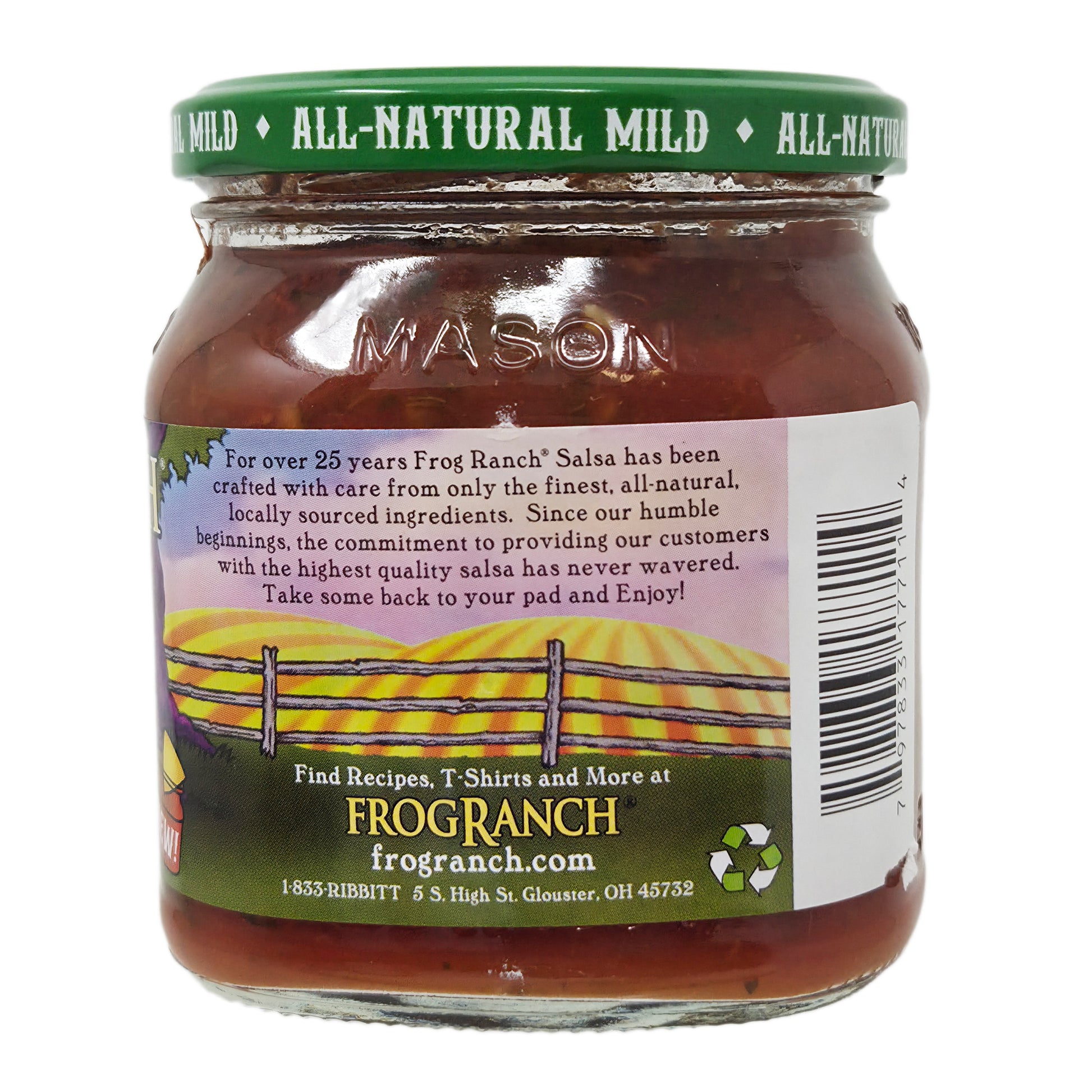 Frog Ranch Mild Salsa-16 oz. - Healthy Heart Market