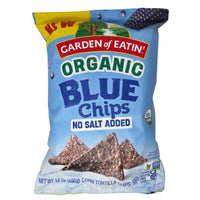 Garden of Eatin' No Salt Added Blue Corn Tortilla Chips- 14oz - Healthy Heart Market
