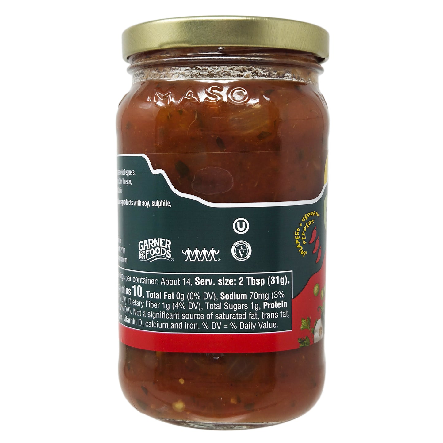 Green Mountain Gringo HOT Salsa-16 oz.