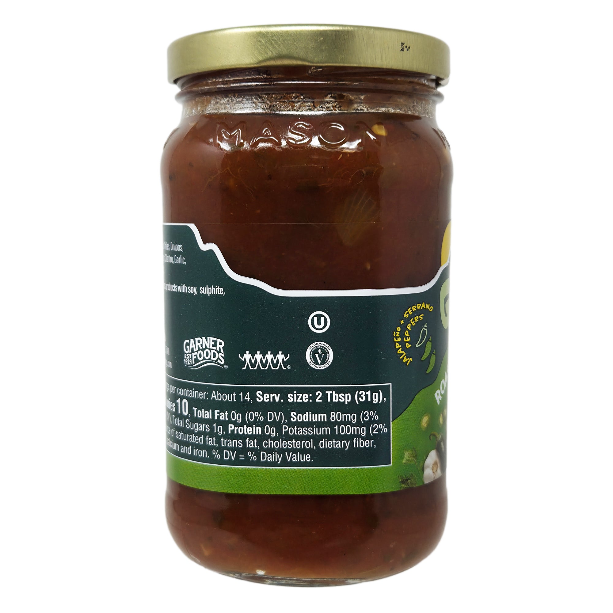 Green Mountain Gringo Medium Salsa - 16oz. – Healthy Heart Market
