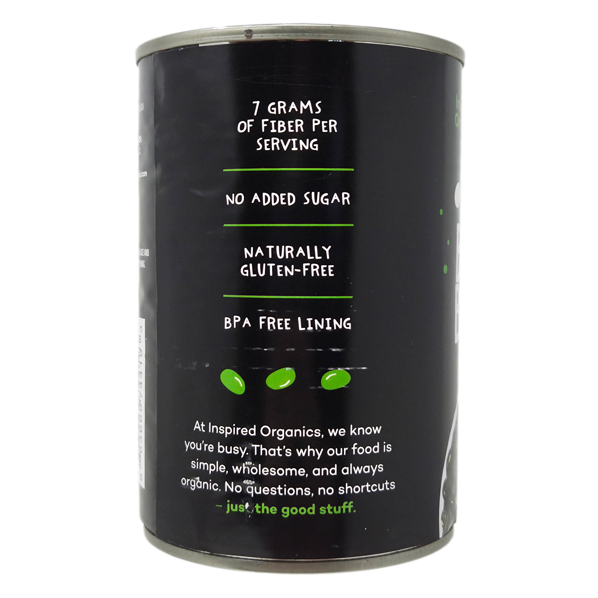 Inspired Organics Low Sodium Black Beans - 14oz. – Healthy Heart