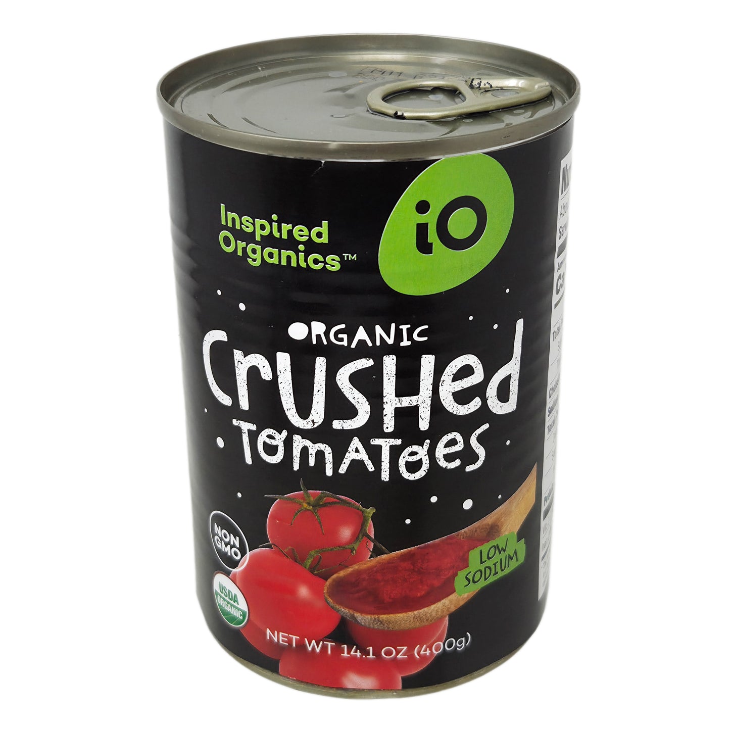 Inspired Organics Low Sodium Crushed Tomatoes - 14.1 oz
