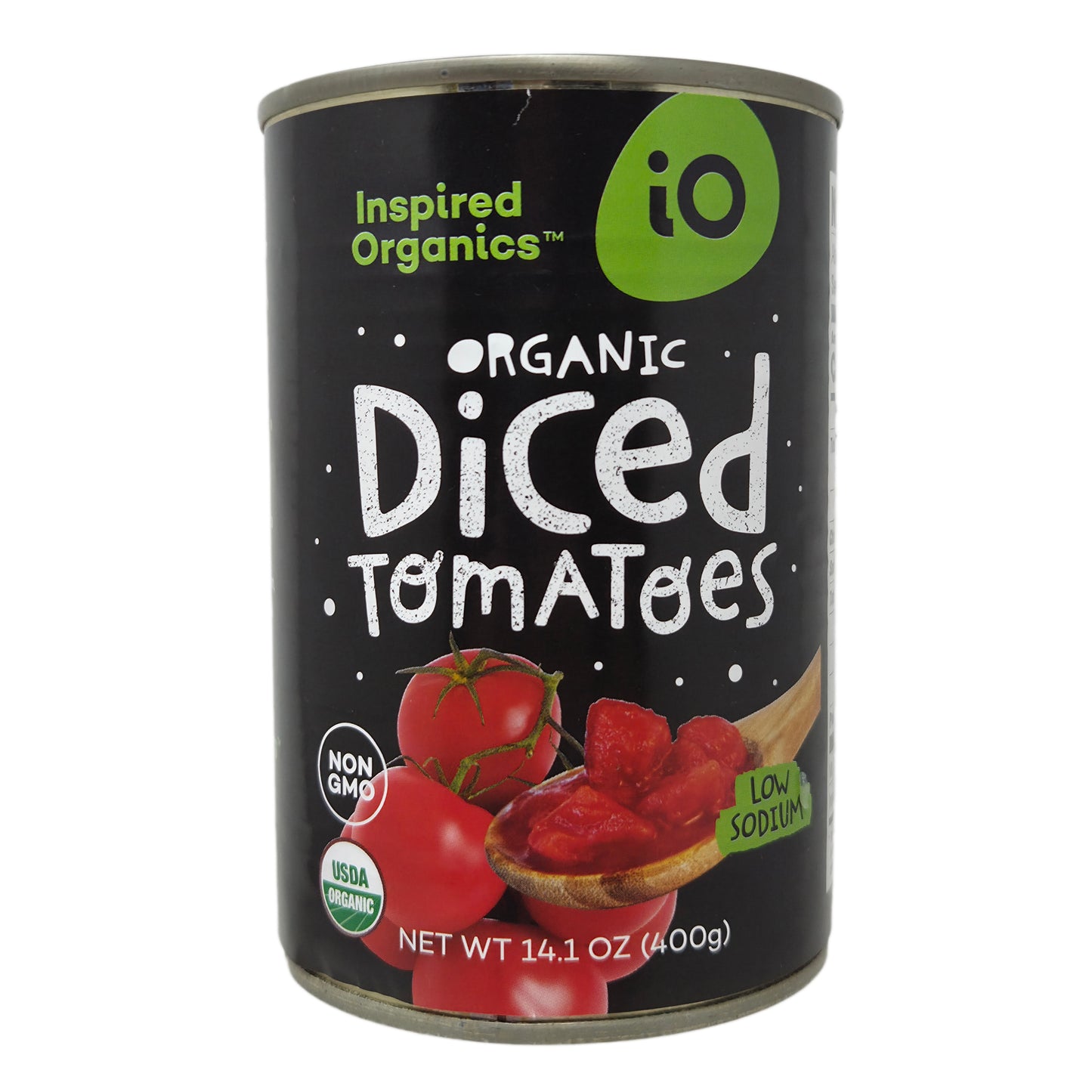 Inspired Organics Low Sodium Diced Tomatoes - 14.1oz