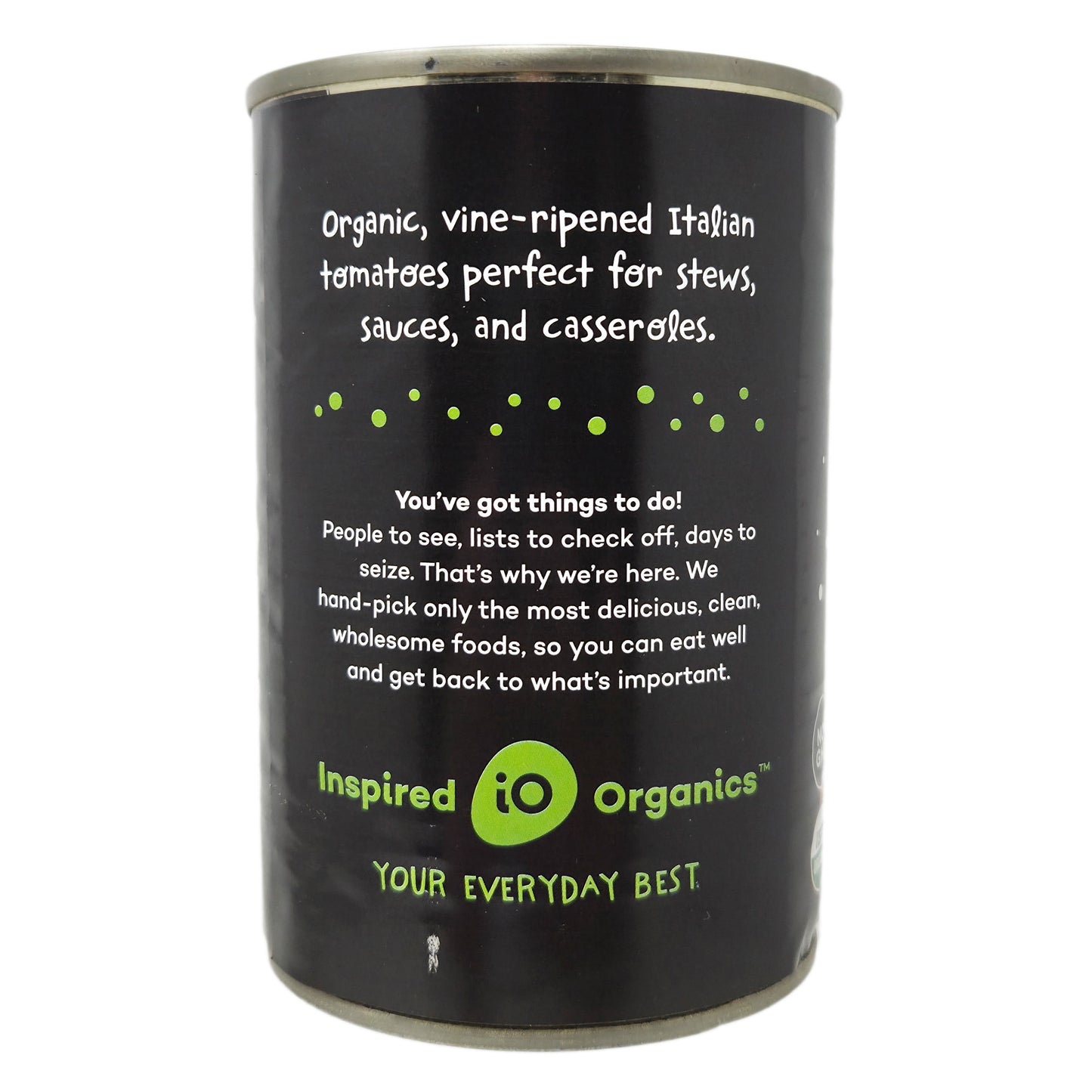 Inspired Organics Low Sodium Diced Tomatoes - 14.1oz