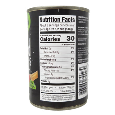 Inspired Organics Low Sodium Diced Tomatoes - 14.1oz