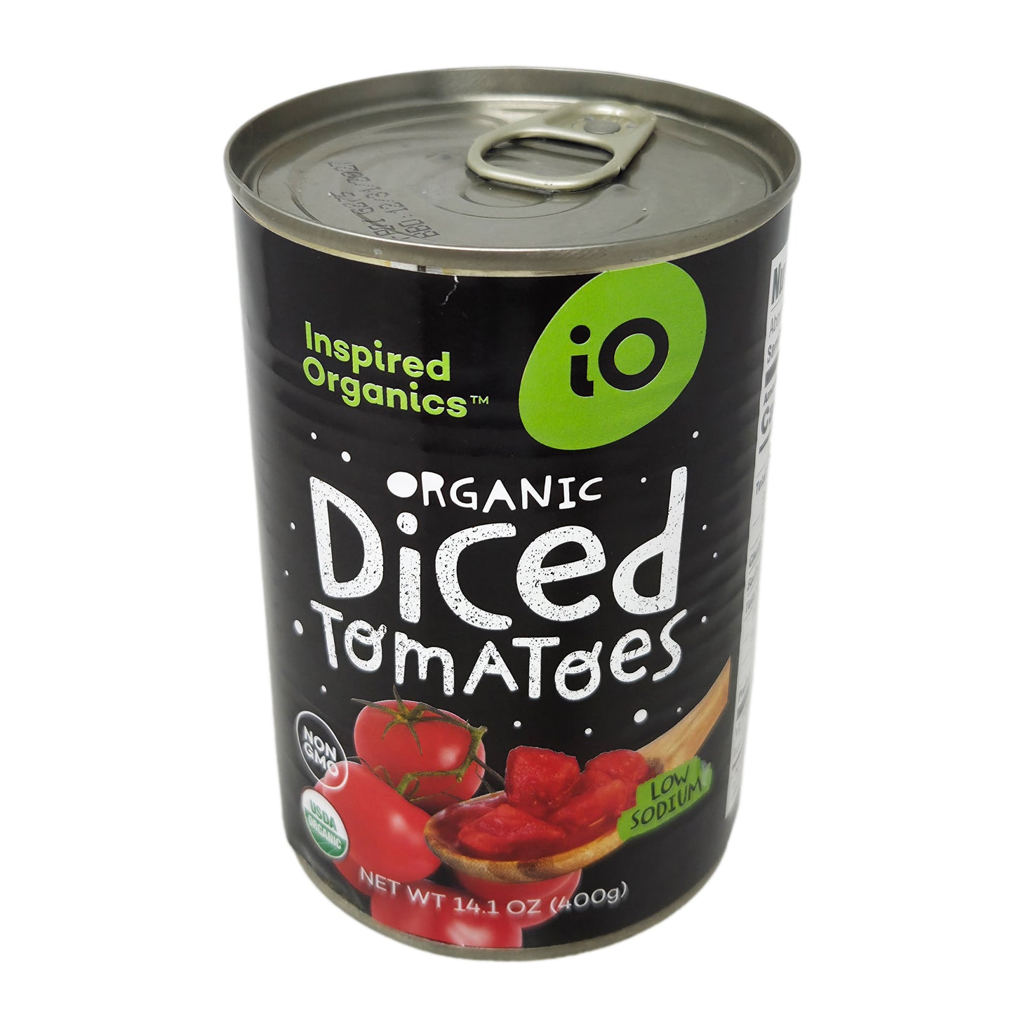 Inspired Organics Low Sodium Diced Tomatoes - 14.1oz