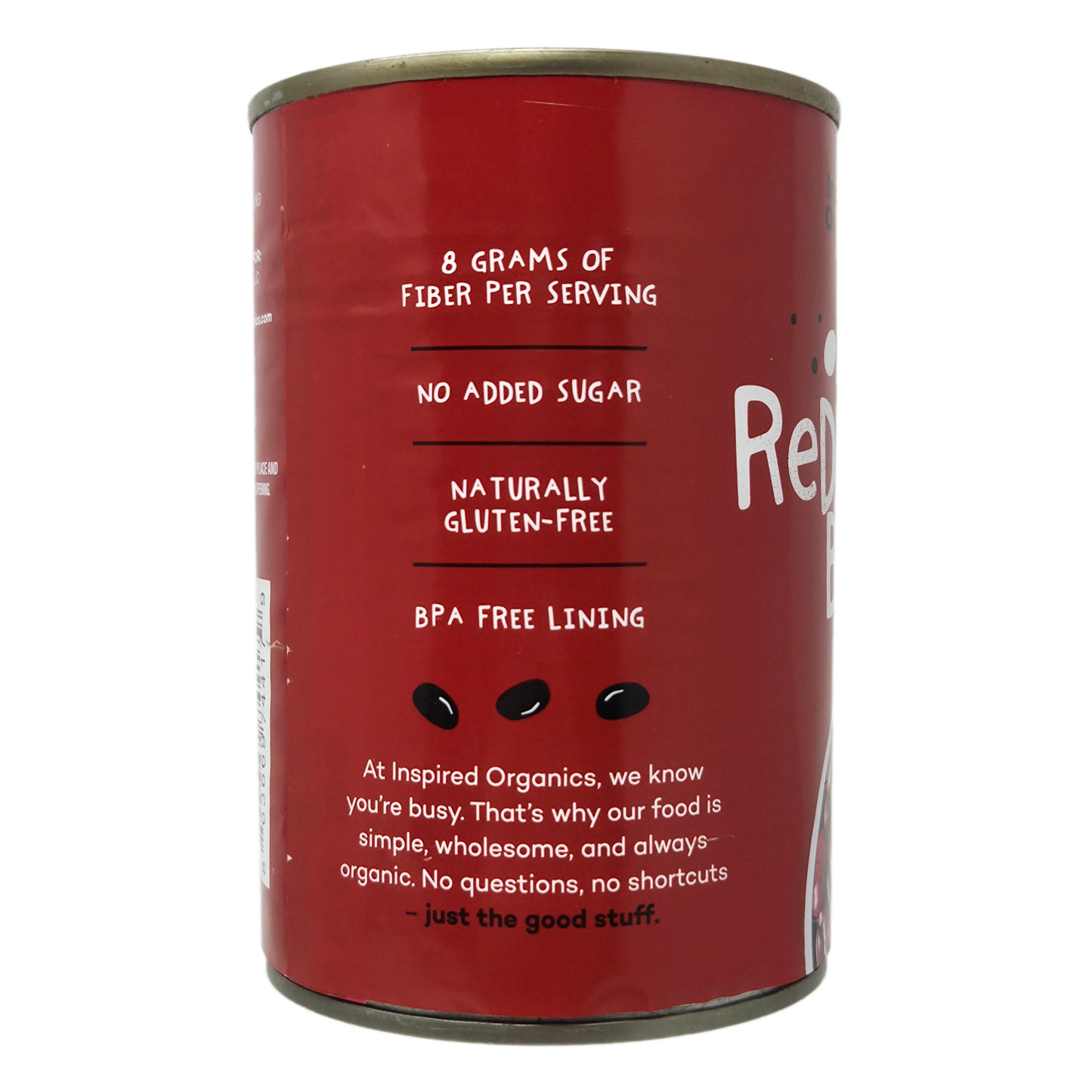 Inspired Organics Low Sodium Red Kidney Beans - 14oz.