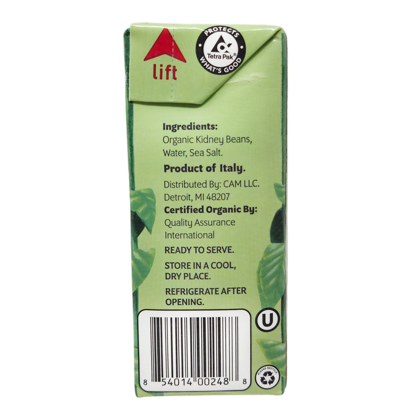 Jack's Quality Organic Low Sodium Kidney Beans - 13.4oz.