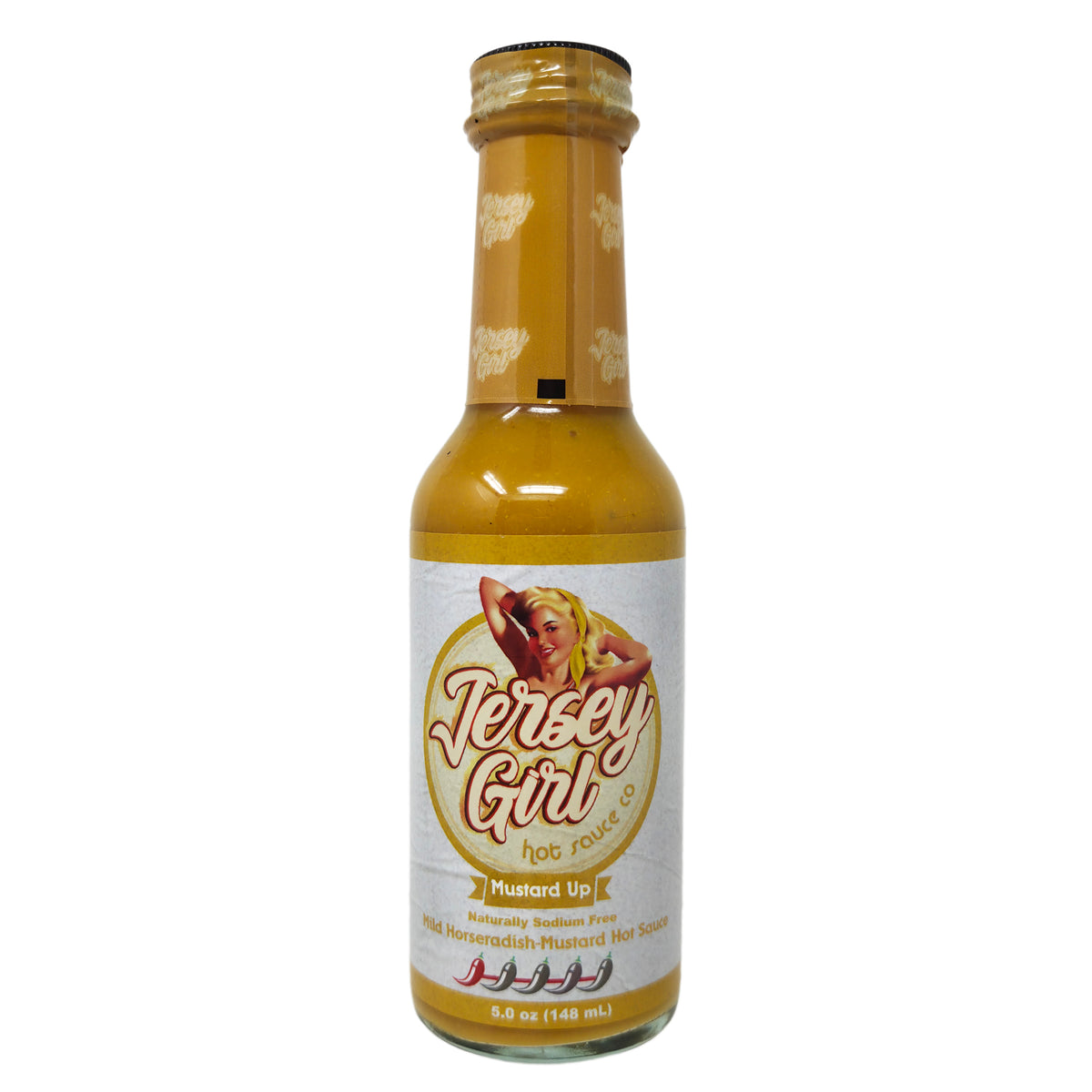 Jersey Girl Mustard Up Mild Horseradish Sodium Free - 5oz