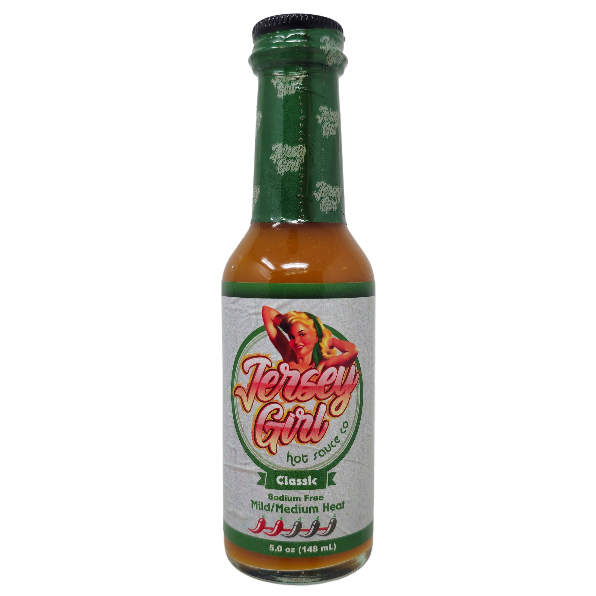 Jersey Girl Classic Hot Sauce Sodium Free - 5oz.