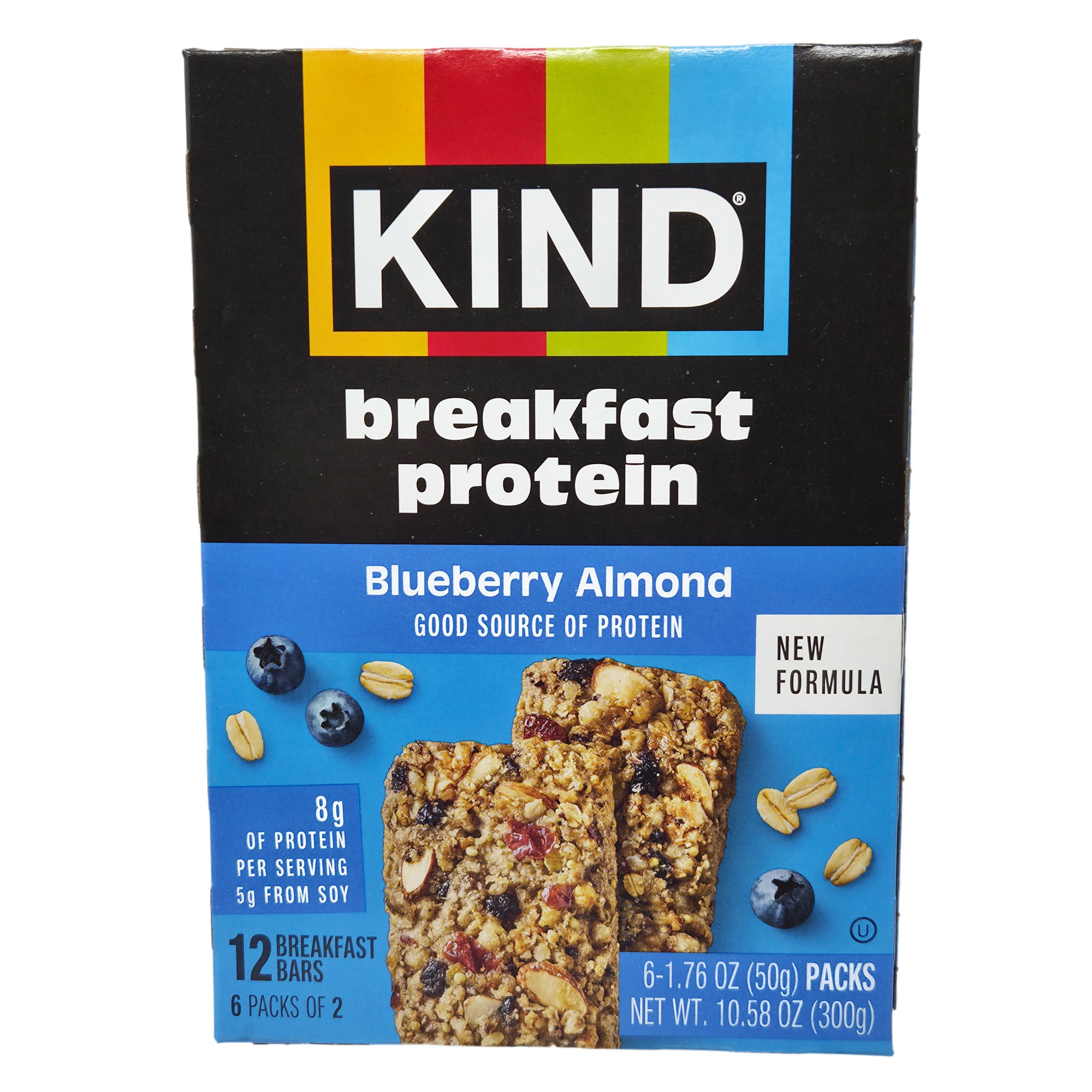 6 Pack - Kind Breakfast Bars Blueberry Almond - 10.58 oz