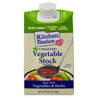 Kitchen Basics Unsalted Vegetable Broth - 8.25 oz.