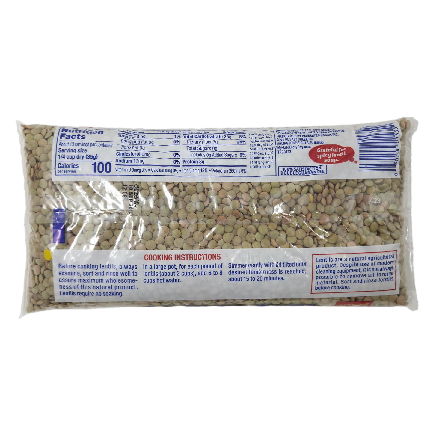 Life Every Day Lentils - 16oz - Healthy Heart Market