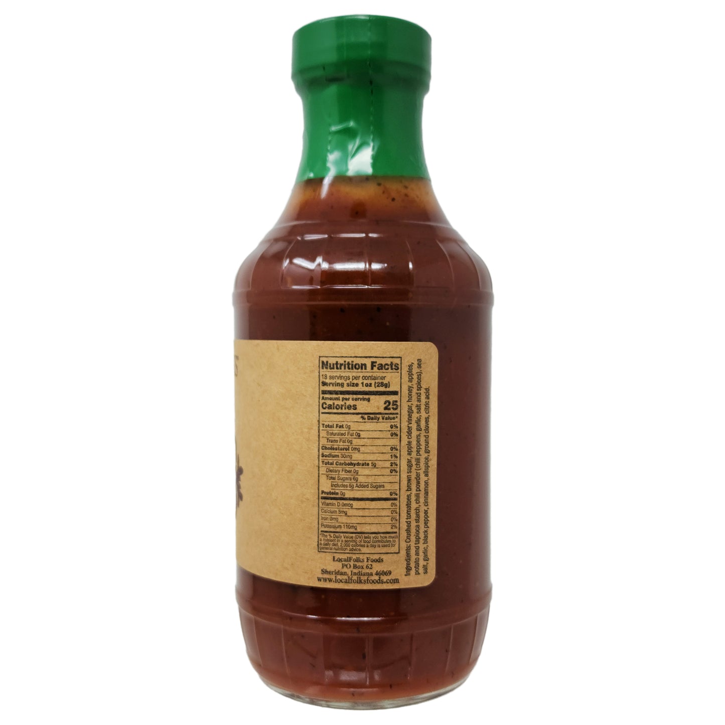 LocalFolks Foods Apple Butta' Bar-B-Q Sauce 18oz.