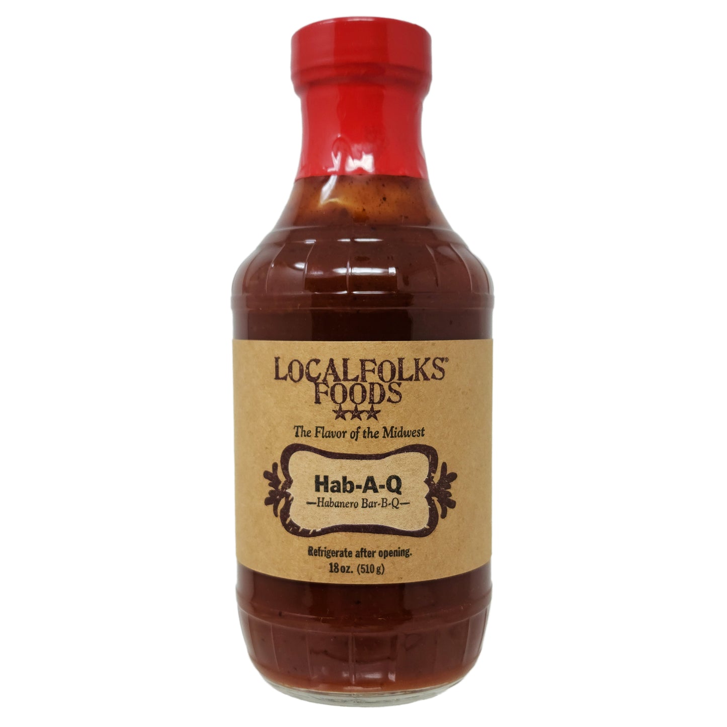 LocalFolks Foods Hab-A-Q Sauce 18oz.